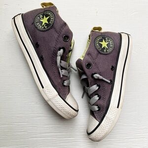 Converse Kids Gray High-Top Sneakers Little Kids size 13